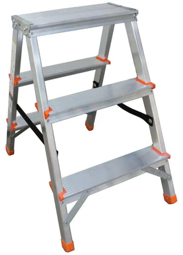 Aluminiumleiter Zweiseitig 2X3 Aron Bss-3