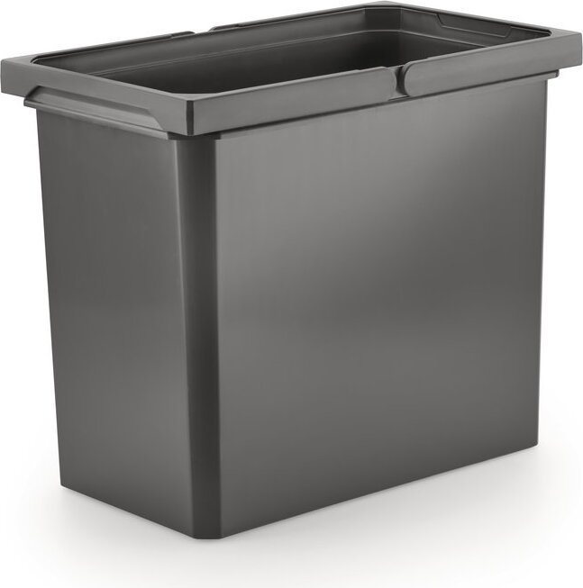 Naber Ersatzeimer – 22 Liter, Hellgrau, Kunststoff – Abmessungen 230 X 382 X 326 Mm (Modell 8013325)