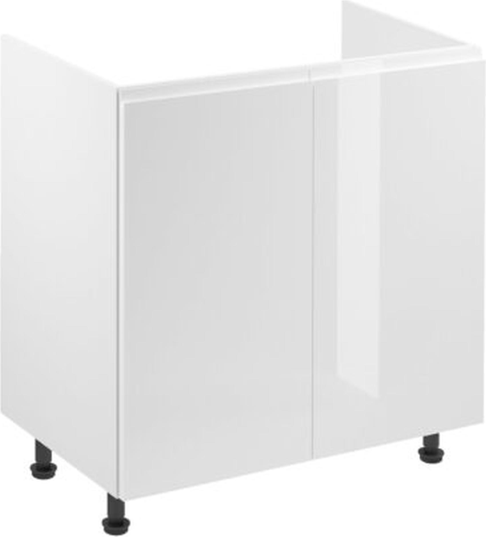 Unterschrank Spülbeckenunterschrank Spülenunterschrank Küche Hochglanz