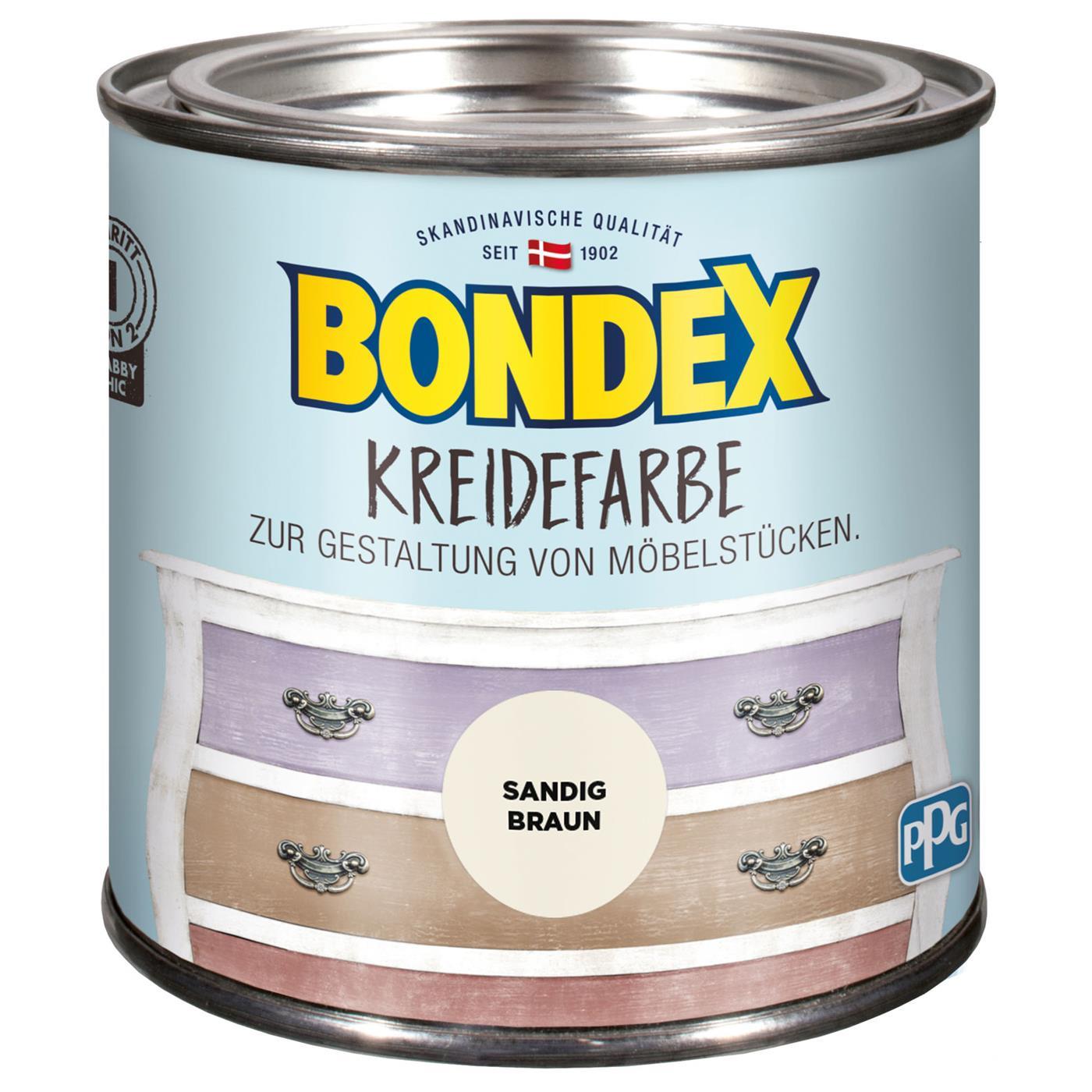 Dyrup Bondex Kreidefarbe 500 ml sandig braun 386524