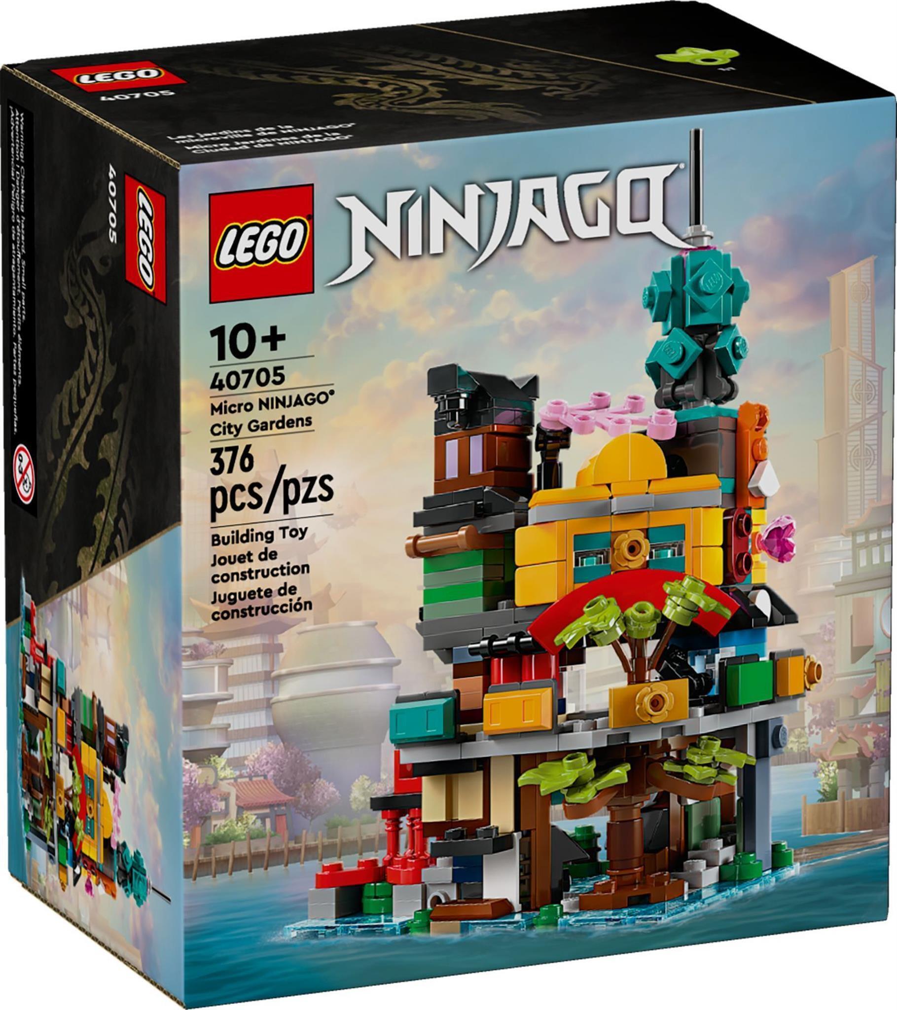 LEGO® Ninjago 40705 Mikromodell der Gärten von NINJAGO® City