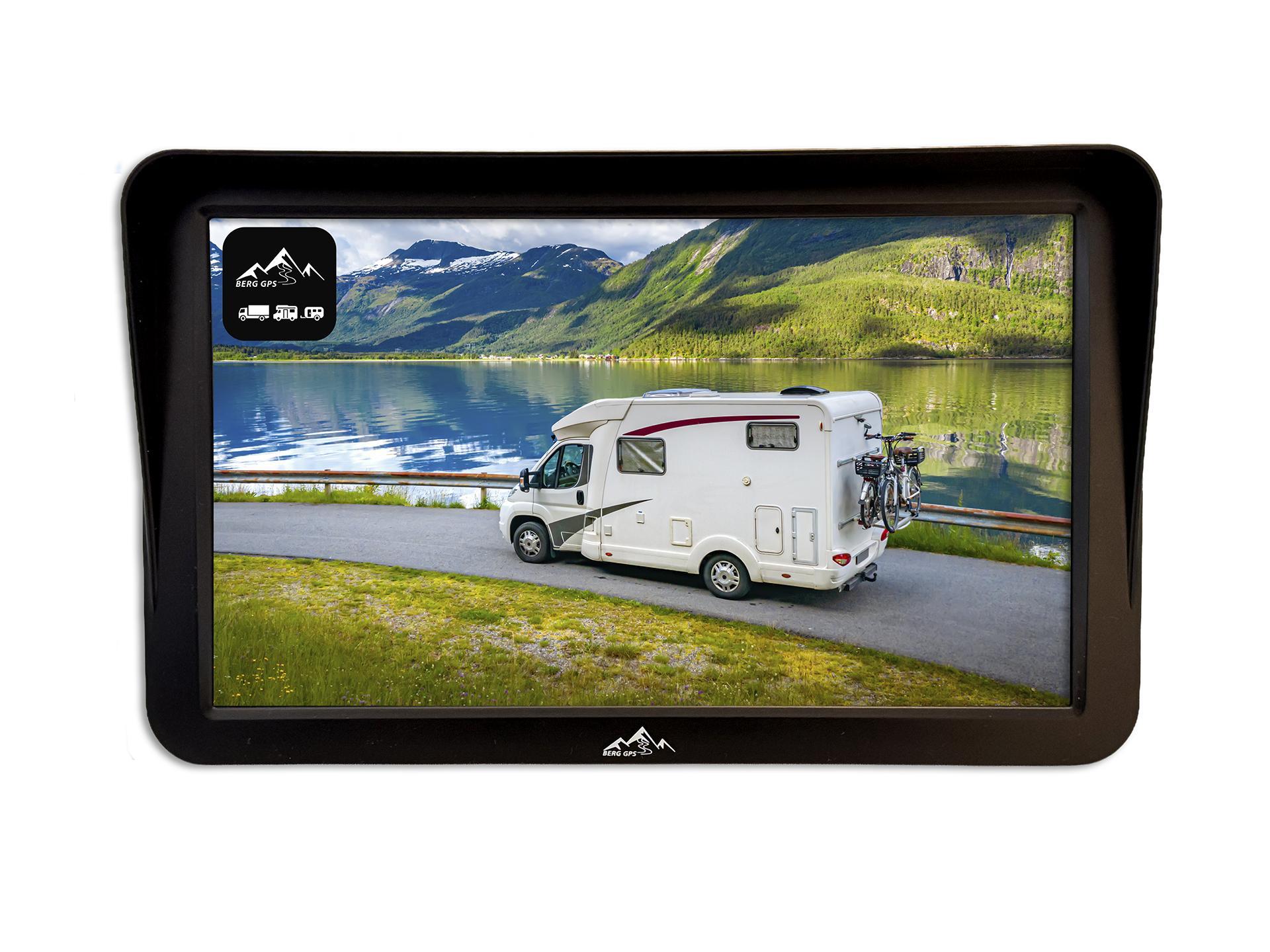 BergGPS® BG-9001C Camper Navigation 9 Zoll – GPS für Wohnmobile – Europa Karten