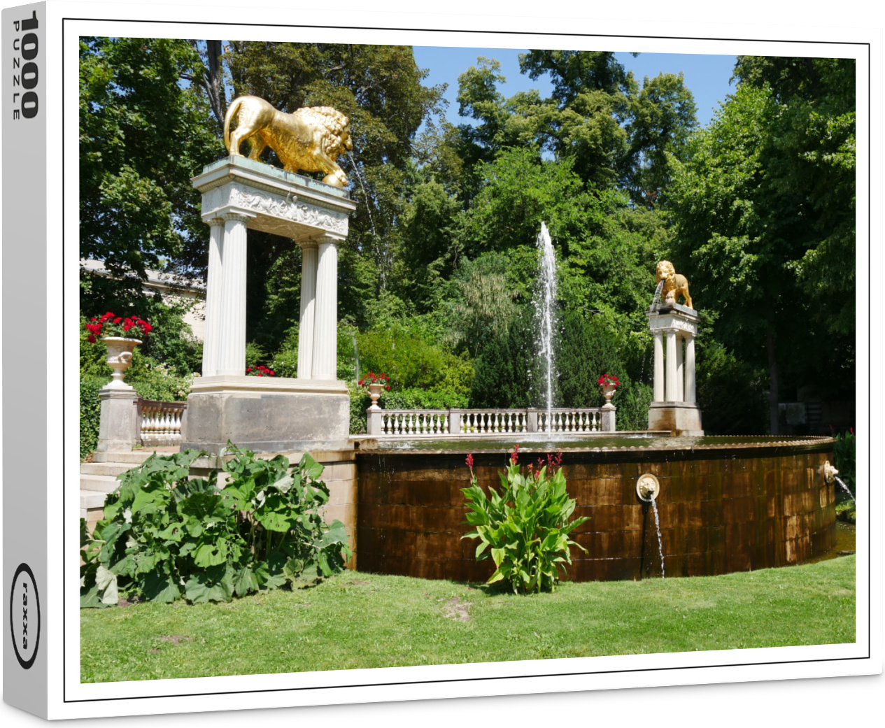 raxxa Premium-Puzzle "Schloss Glienicke bei Potsdam in Berlin", 1000 Teile 1-14270-16618-262