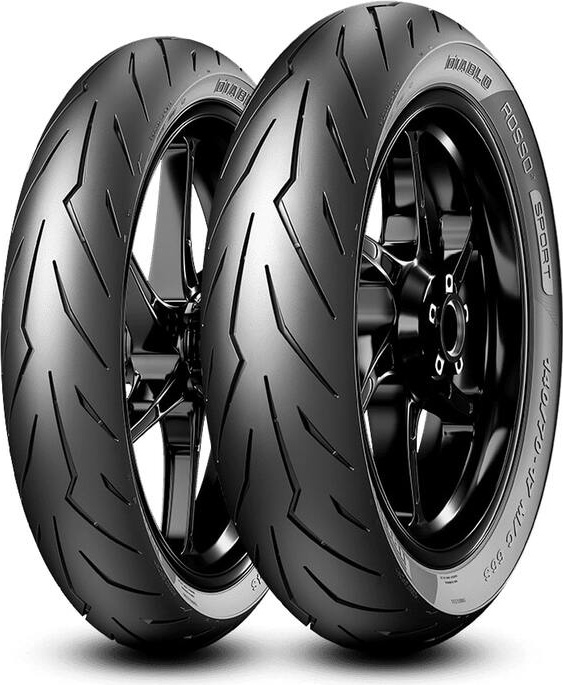 Pirelli Diablo Rosso Sport 150/60 - 17 M/C Tl 66S Vzadu