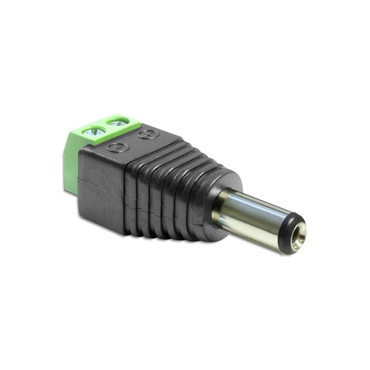 Delock 65487 Adapter Delock Terminalblock 2pin -> DC 2,5 x 5,5mm St