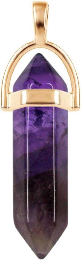 OEM Kristallhalsketting mit Amethyst, Chakra-Kristallen, Meditation, Yoga 2026