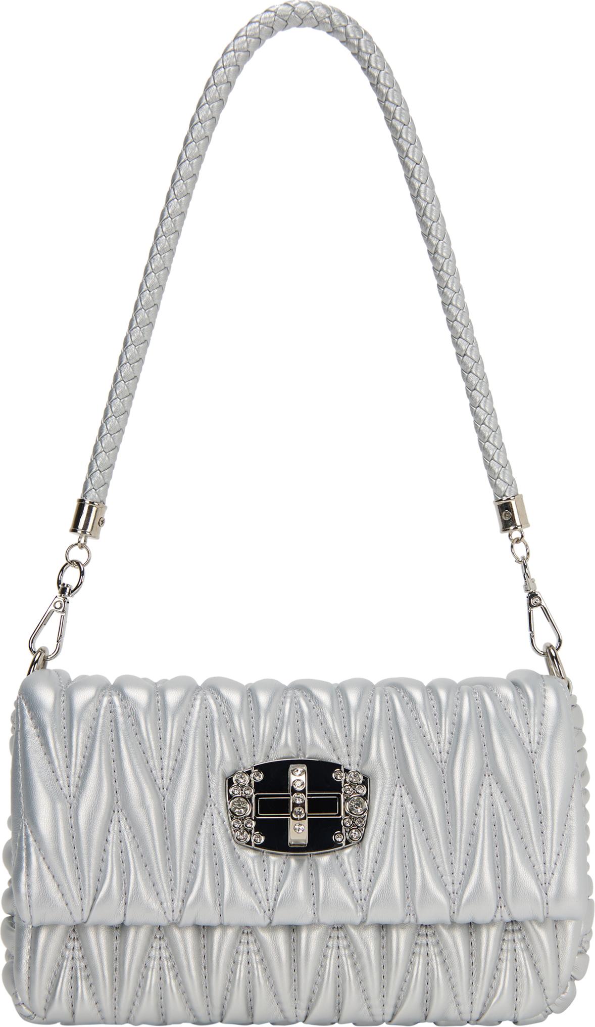joella damen tasche - silber, one size