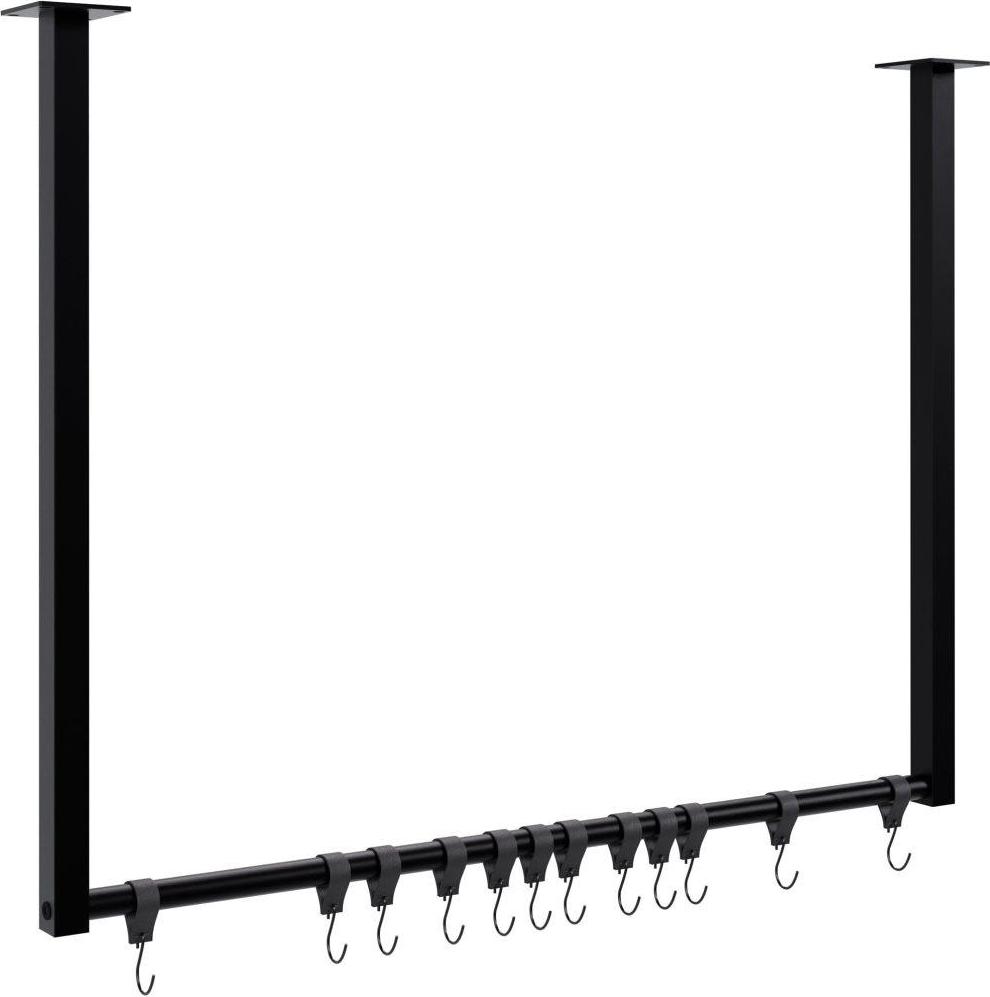 BellaFurn Kleiderstange mit 12 Haken – Kleiderstange – 50 kg mit Gewicht 325864