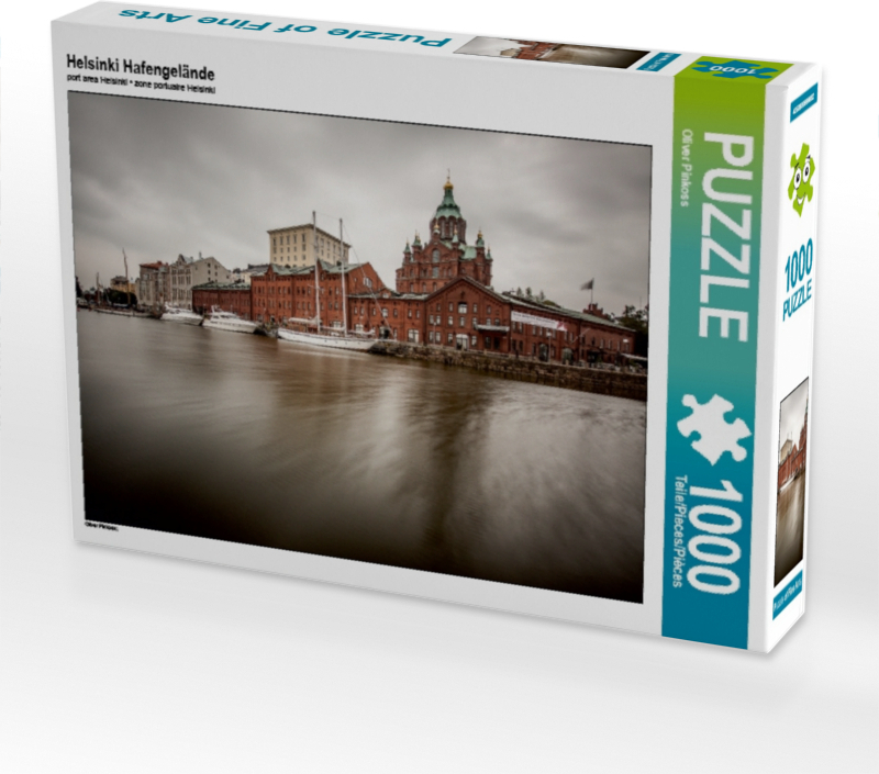 Calvendo Helsinki Hafengelände 1000 Teile Puzzle quer 640x480mm, Pinkoss Oliver; 7277296