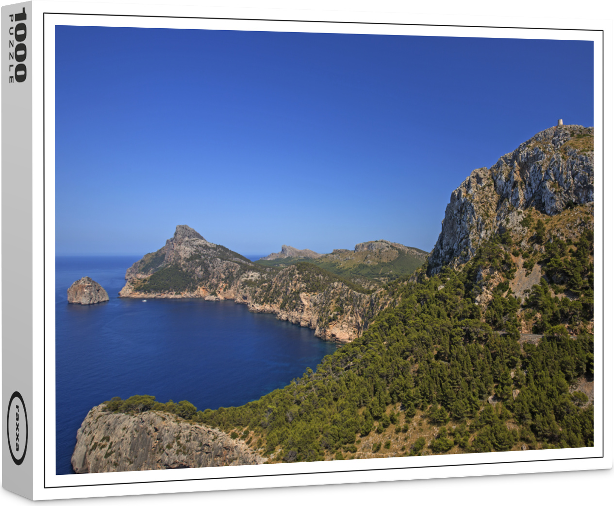 raxxa Premium-Puzzle "Cap de Formentor auf Mallorca", 1000 Teile 1-14270-19729-348