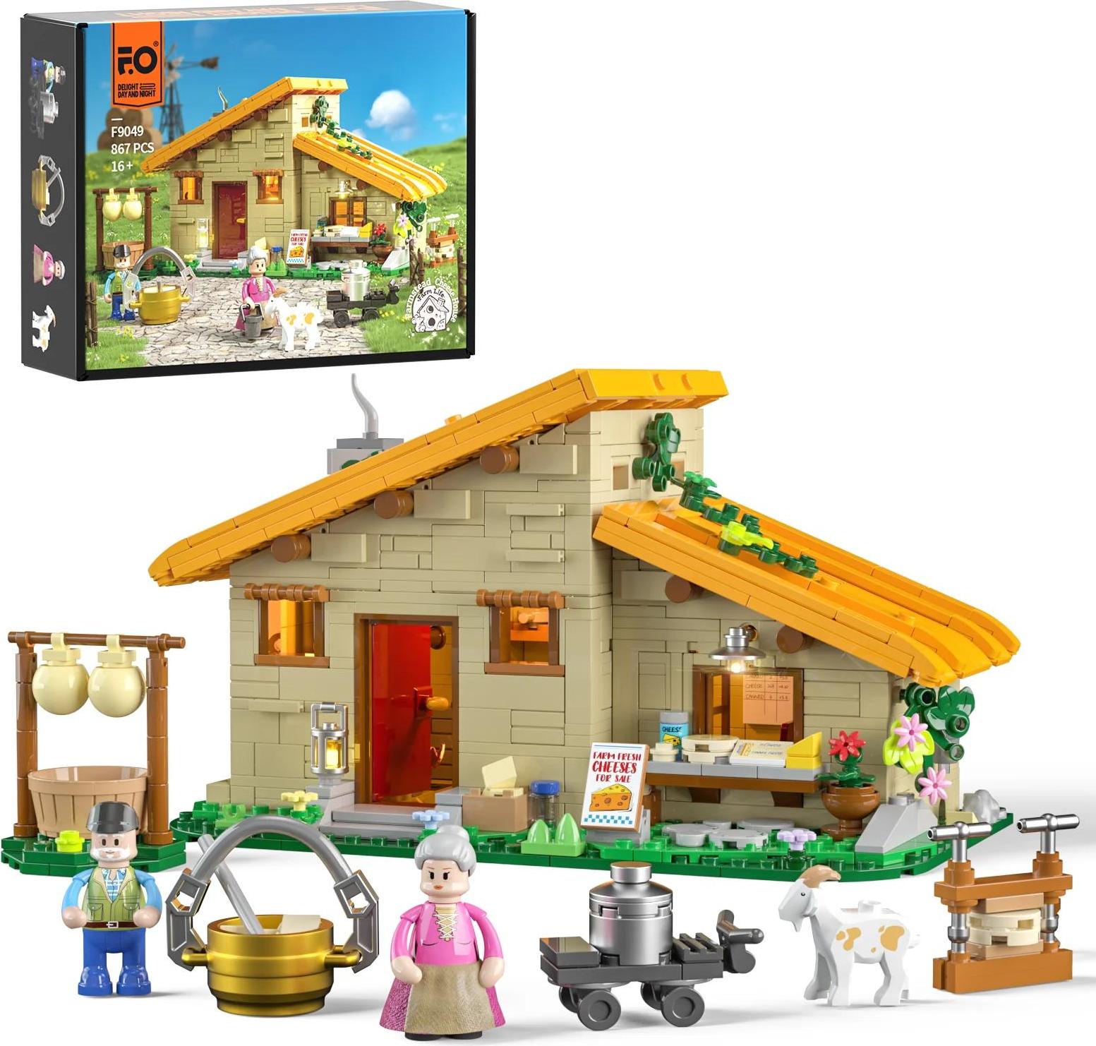 FUNWHOLE Käserei (867 Teile) F9049