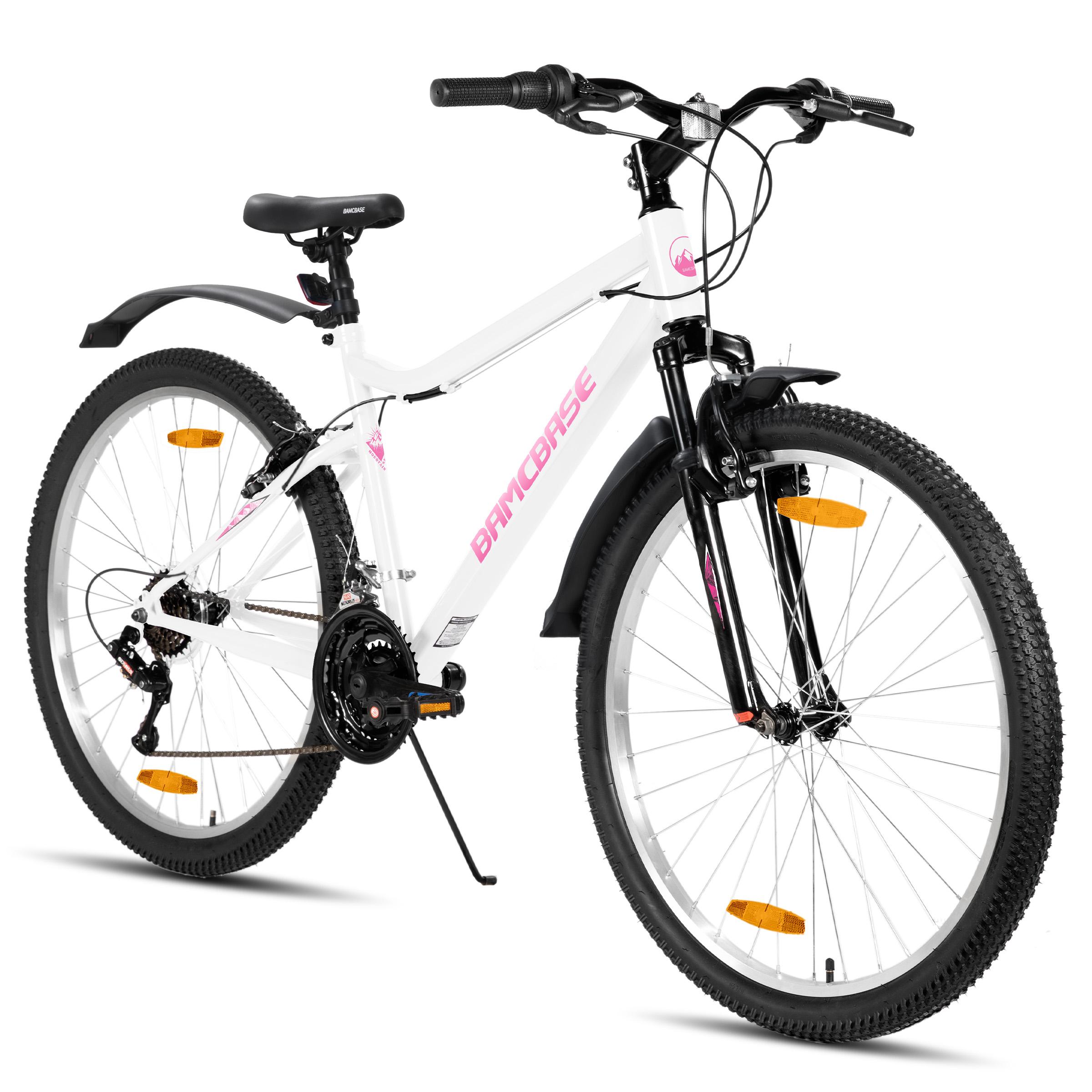 Mountainbike 26 Zoll Mit Scheibenbremsen, 21 Gang, Klappbar  Fr Damen,  Herren & Jugendliche