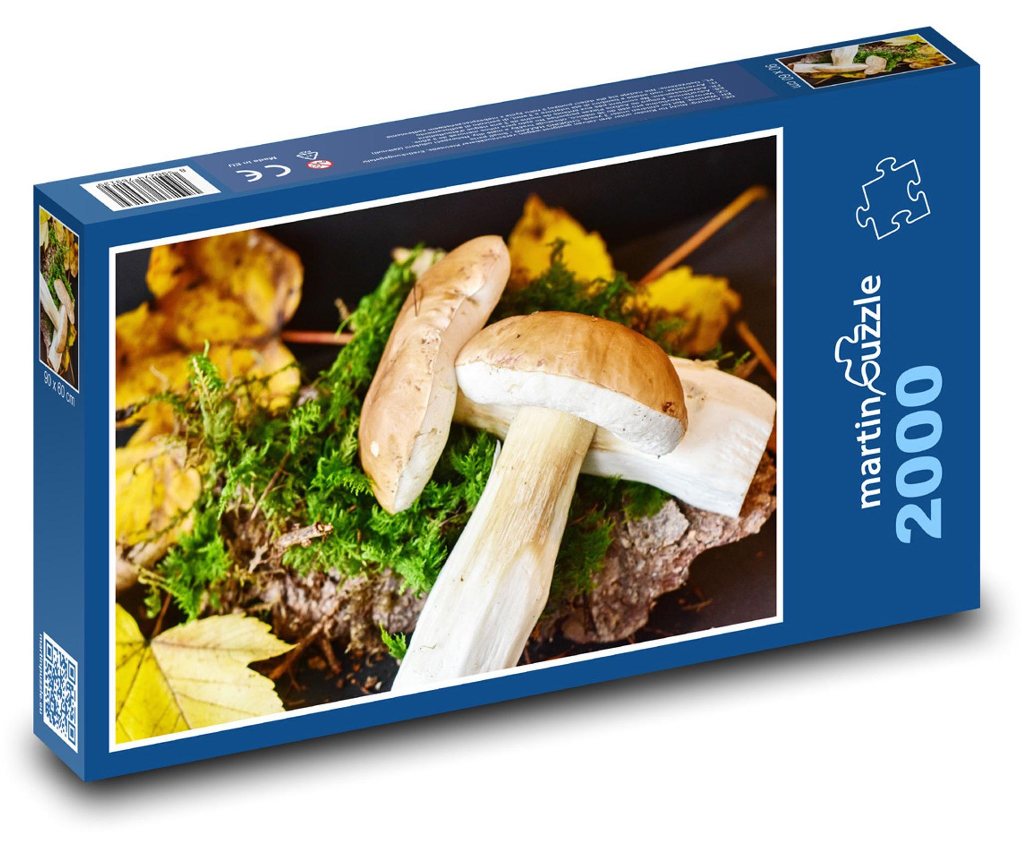 MCprint martinpuzzle - Puzzle 2000 Teile - Herbstpilzversorgung