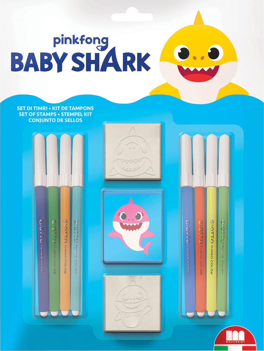 Multiprint -Babyhai -Briefmarken -Set. 11dlg. 26995