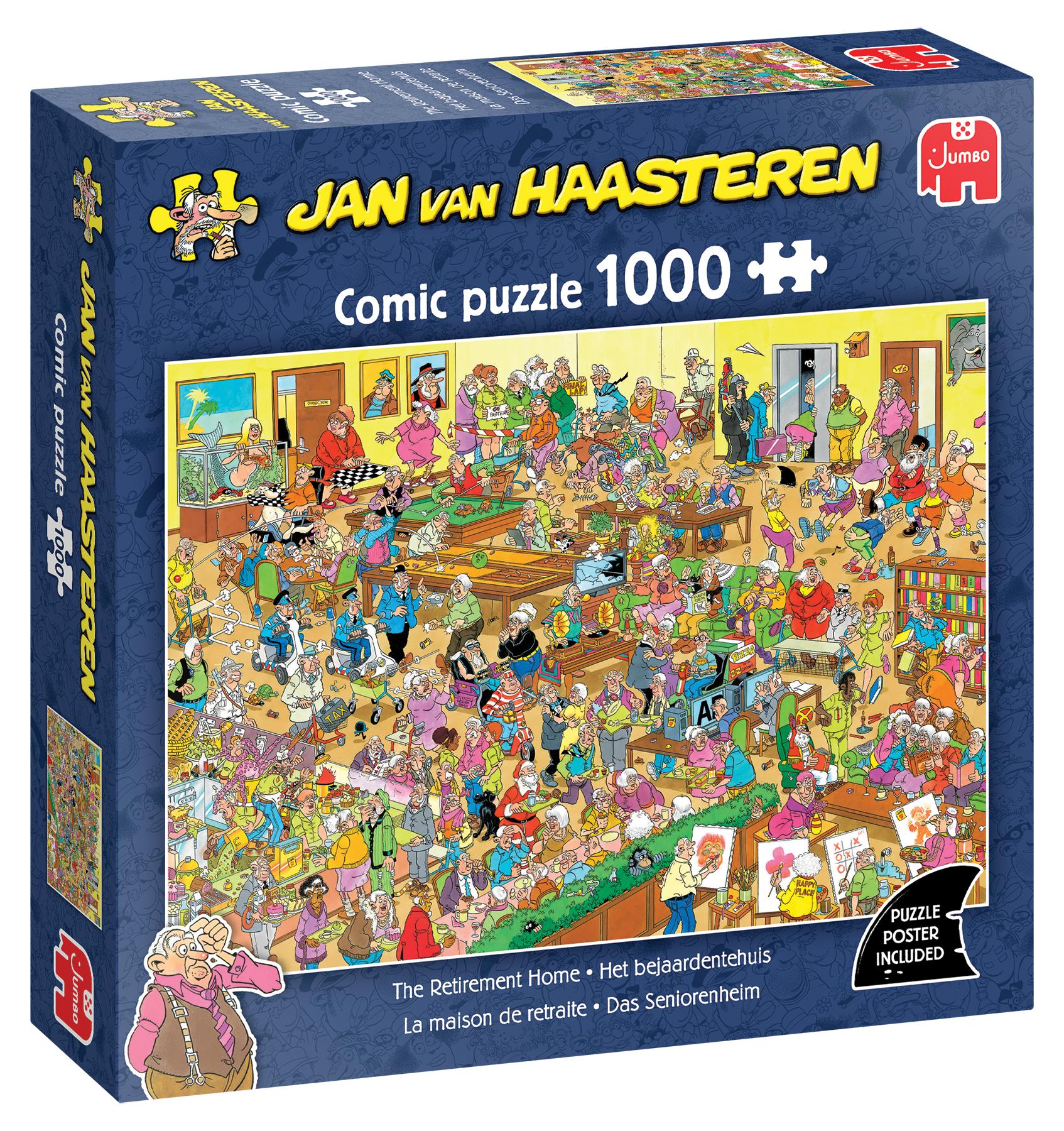 Jumbo Puzzle Jan van Haasteren The Retirement Home 1000 Teile 1110100626