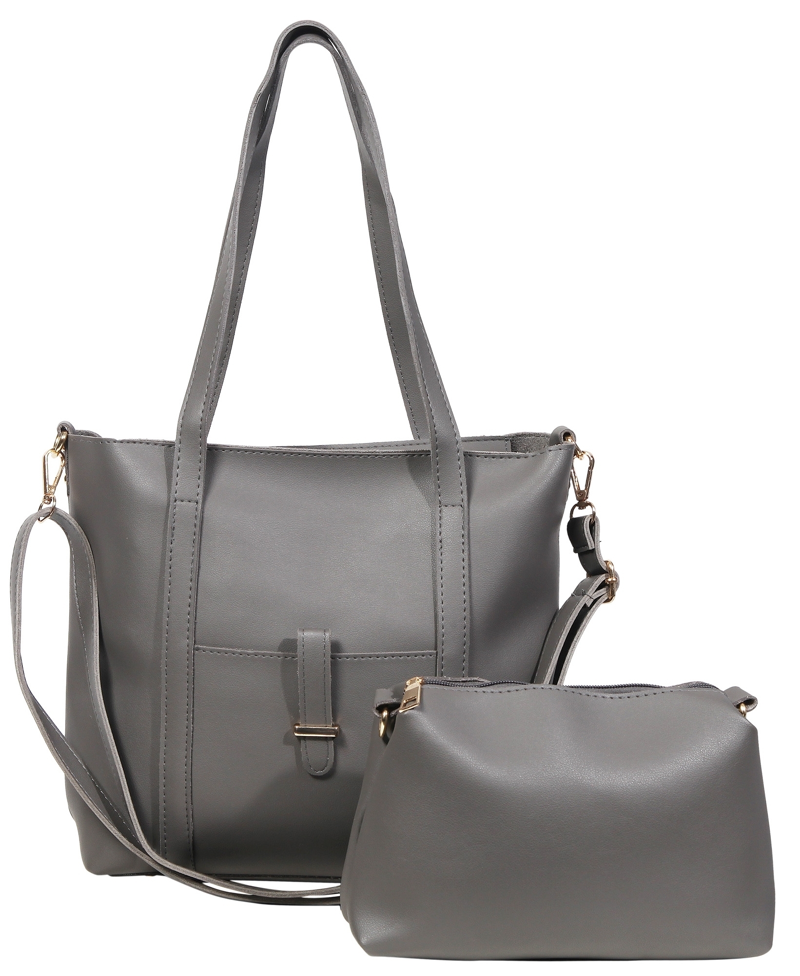 Cham Cham Damen Taschen-Set, Handtasche/ Schultertasche aus Kunstlederion