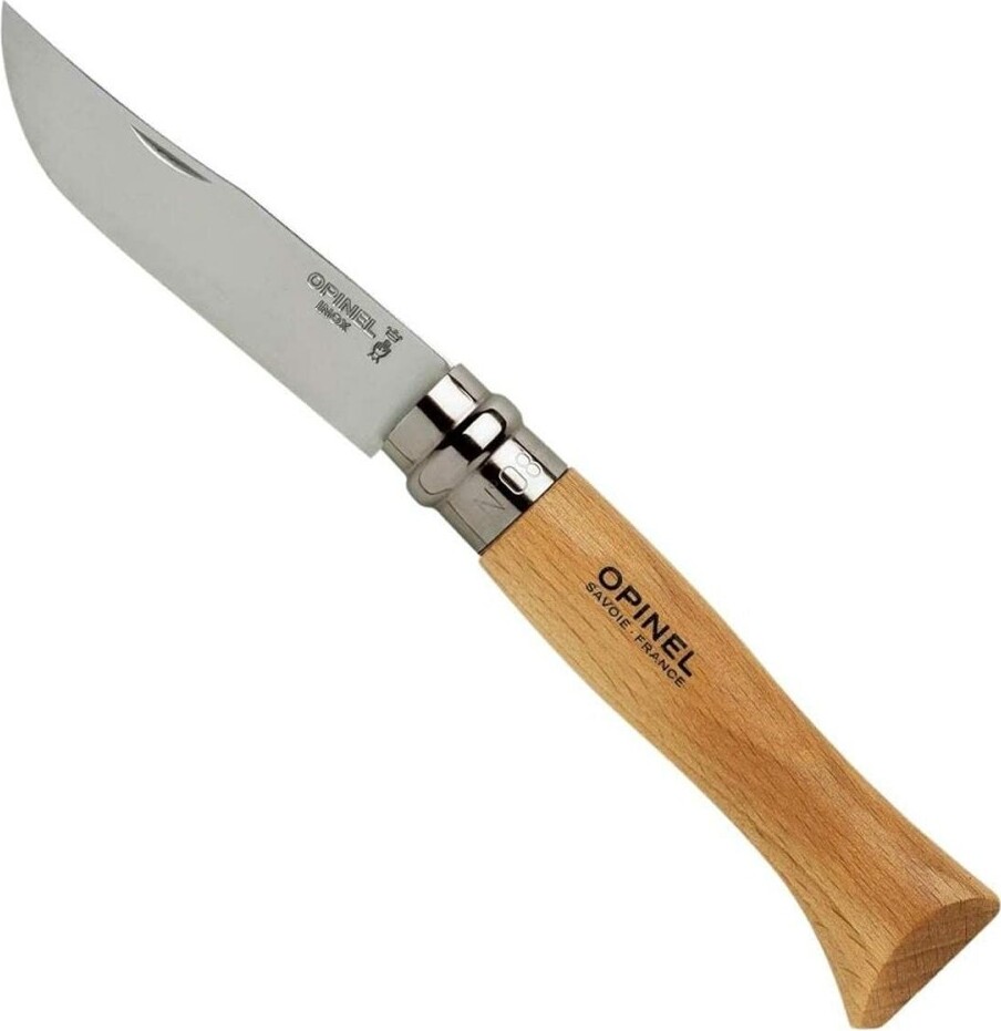 Messer Opinel Nº8 8,5 cm Edelstahl Buchenholz S7923525