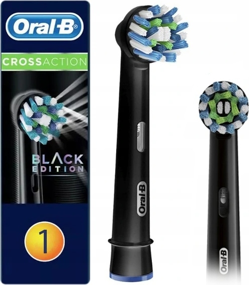 Oral-B Końcówka Cross Action Eb50 Black Edition