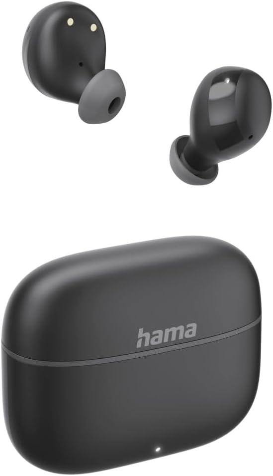 Hama In-Ear-Kopfhörer Freedom Buddy II Bluetooth-Kopfhörer, TWS, Earbuds, Sprachsteuerung Einfache Steuerung per Touch Reichhaltiger Klanggenuss