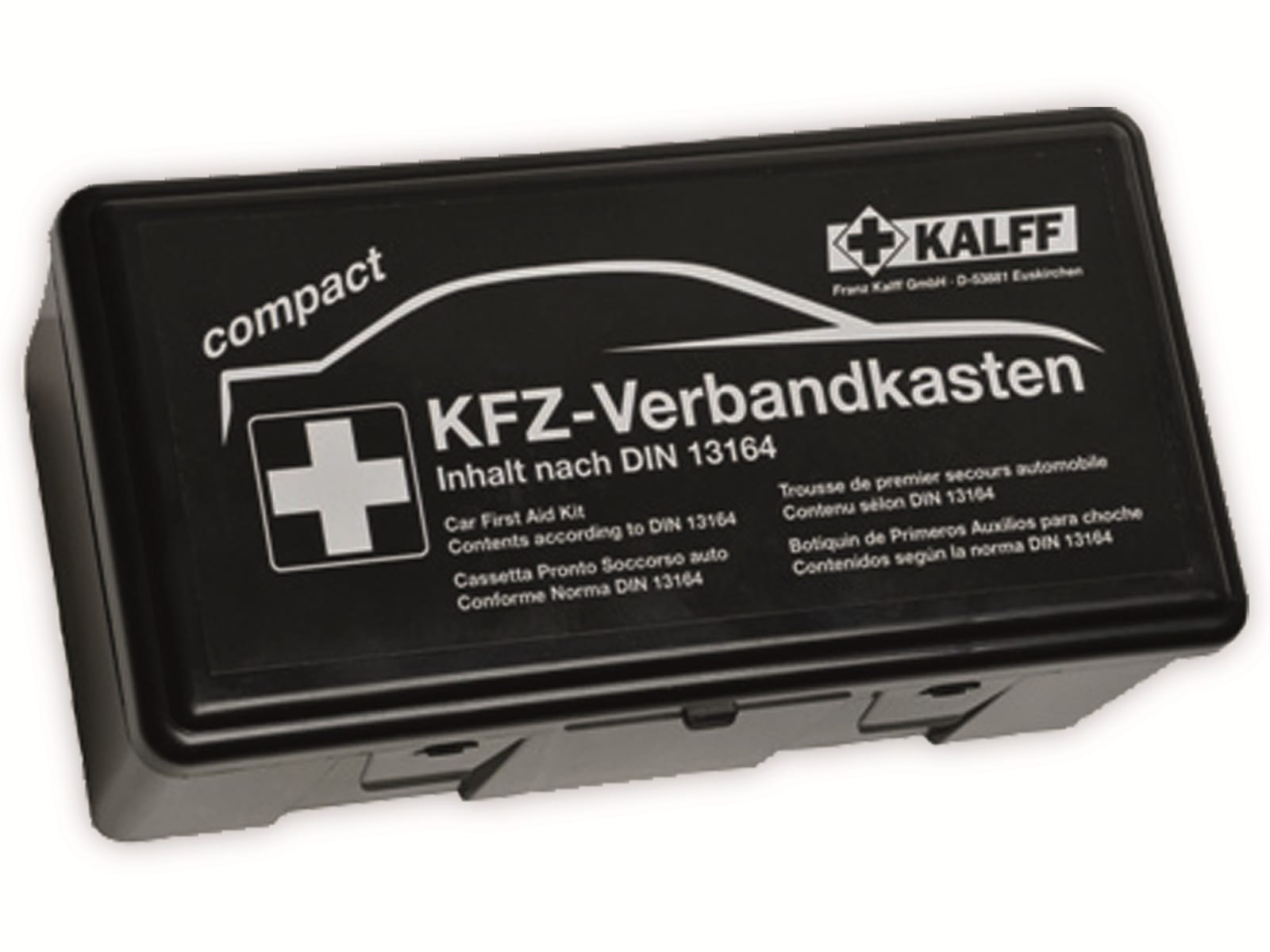 KFZ-Verbandkasten ST weiss mit Füllung Standard DIN 13164