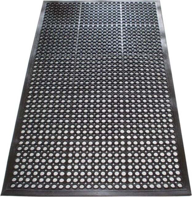 HAMAT Fumatte offene Ringe schwarz Gummi L1500xB900xS12mm 3561903