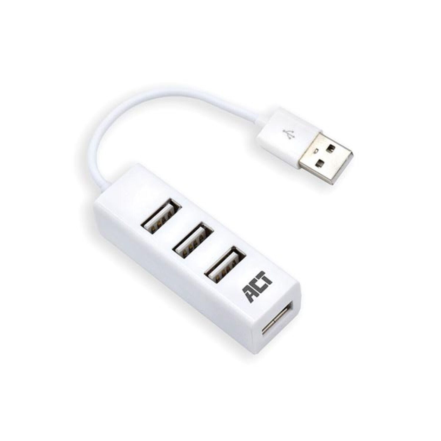 ACT Mini rozbočovač so 4 portami USB 2.0 AC6200
