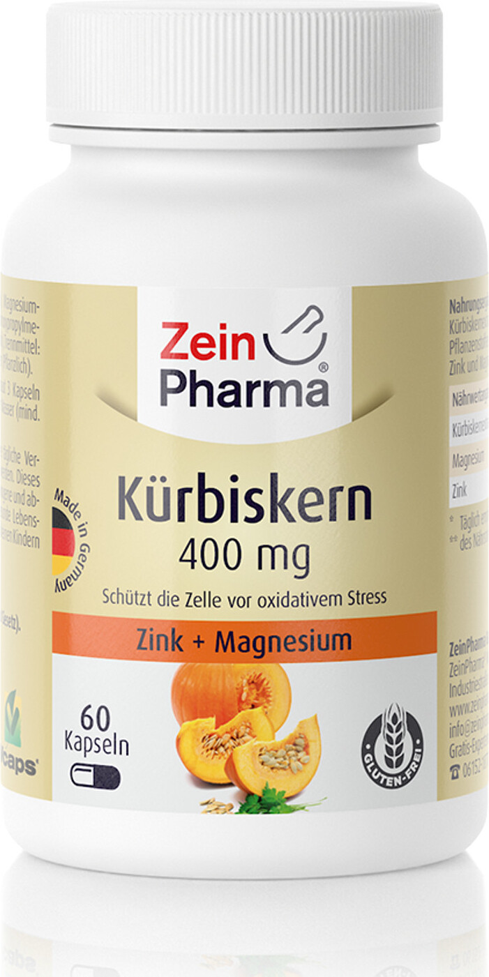 ZeinPharma Krbiskern Kapseln 400mg 00609014