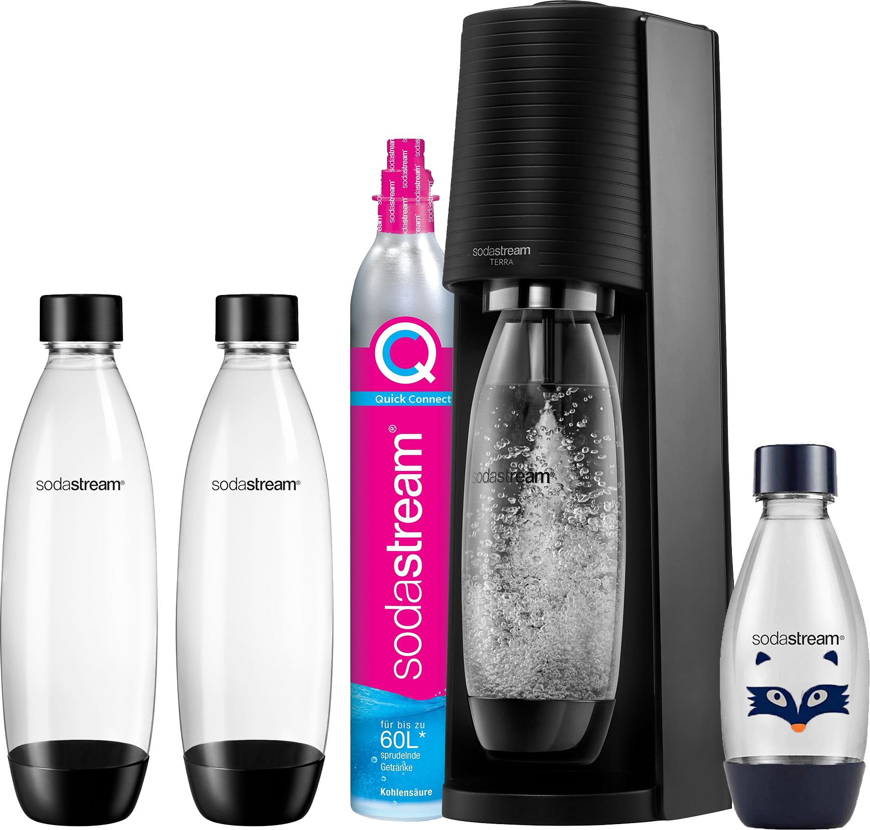Sodastream Terra Saturator-Kartusche 3 Flaschen 2X 1L + 0,5L Lh