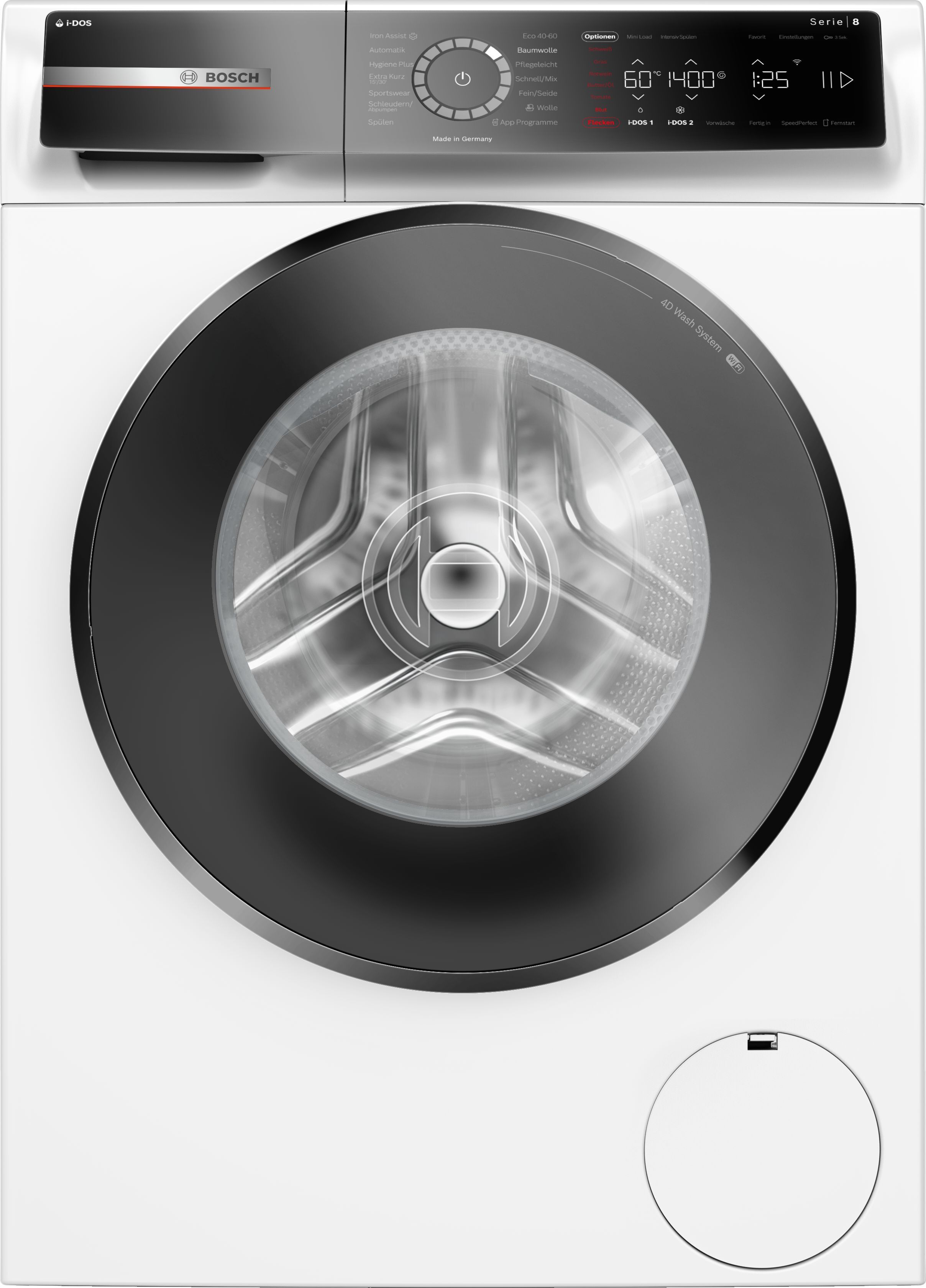 Bosch WGB244A40 Práčka s predným plnením 9 kg 1400 otáčok WLAN (Wi-Fi)