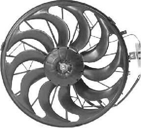 VAN WEZEL Ventilátor, kondenzátor klimatizácie s elektromotorom vpredu pre BMW 7 5 3 8