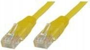 Microconnect B-UTP510Y, 10 m, Cat5e, U/UTP (UTP), RJ-45, RJ-45, Žltá