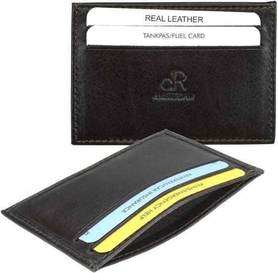 15619 dR Amsterdam Creditcard-étui Moro - Rot