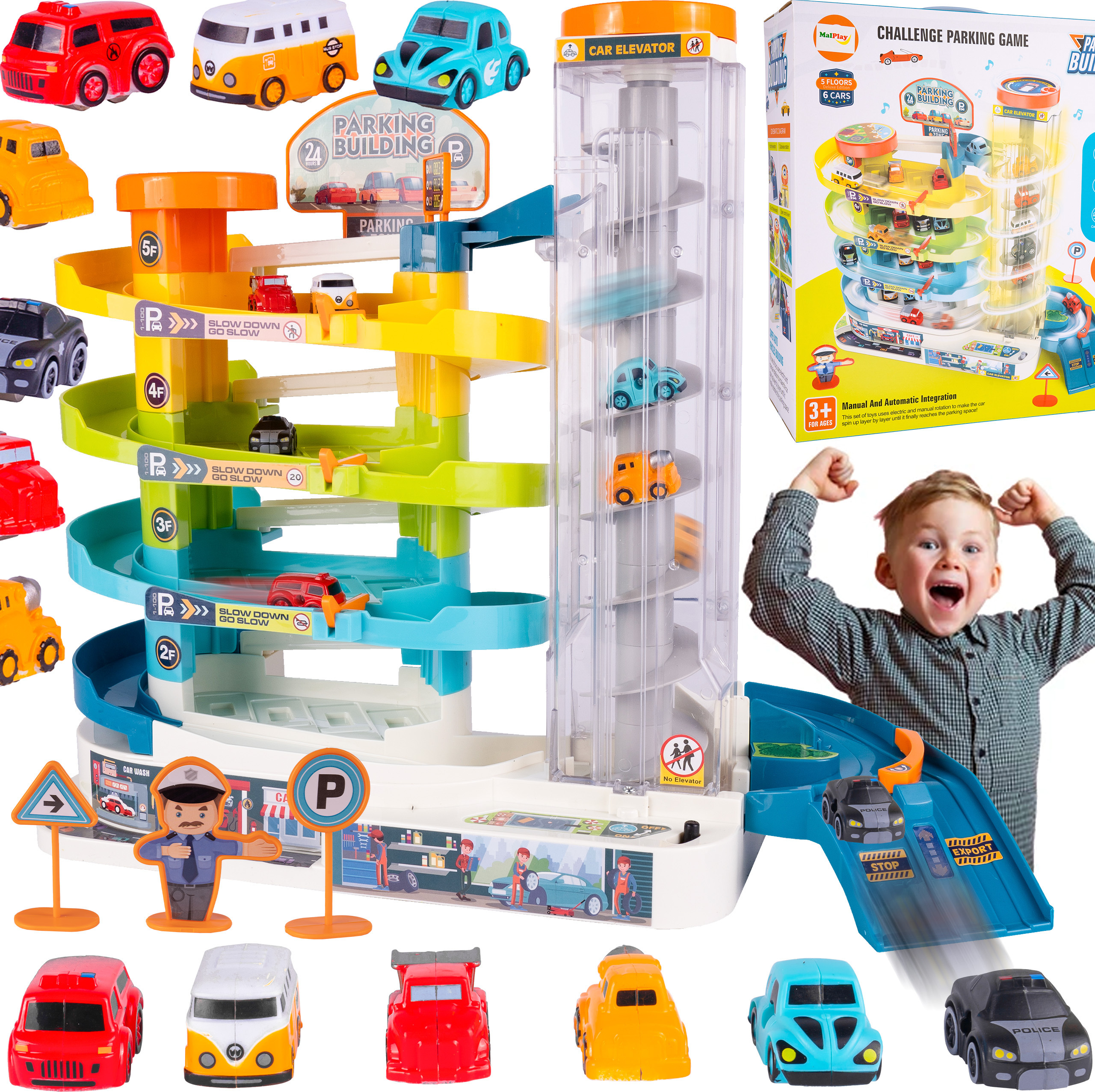 Garage De Jeu Multiniveau CELMAN Avec Ascenseur Manuel - 8 Voitures Métal, Hélicoptère Et Accessoires Pour Enfants 3-8 Ans Parking Jouets Ascenseur Garage De Jeu Multiniveau CELMAN Avec Ascenseur Manuel - 8 Voitures Métal, Hélicoptère Et Accessoires Pour Enfants 3-8 Ans Parking Jouets Ascenseur