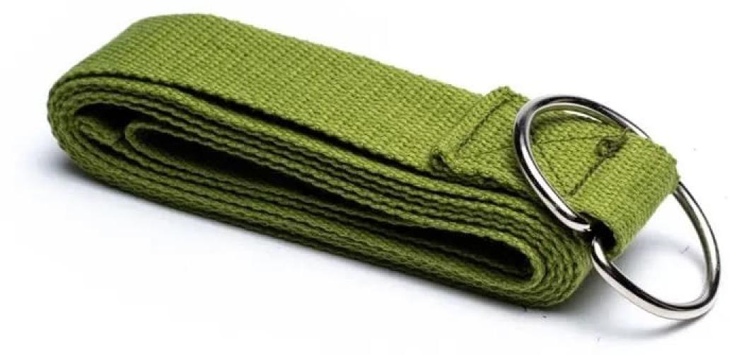 S.B.J - Sportland Yogagurt/Yogaband olivgrün 183x4 cm