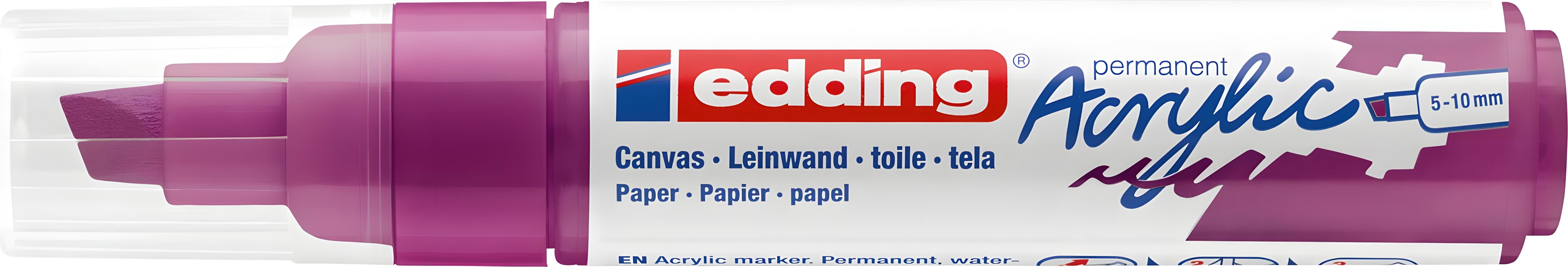 edding 5000 Marker akrylowy fioletowy Markery lakierowe