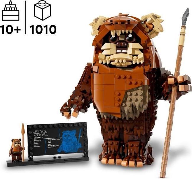LEGO Star Wars Wicket Ewok, stavebnicová sada 75430, exkluzívne v Cdiscount, 1010 dielov, 12+ rokov