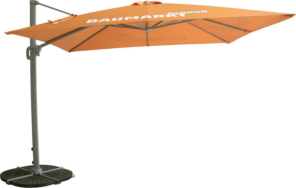 Primaster Sonnenschirm Globus Baumarkt 296 x 296 cm