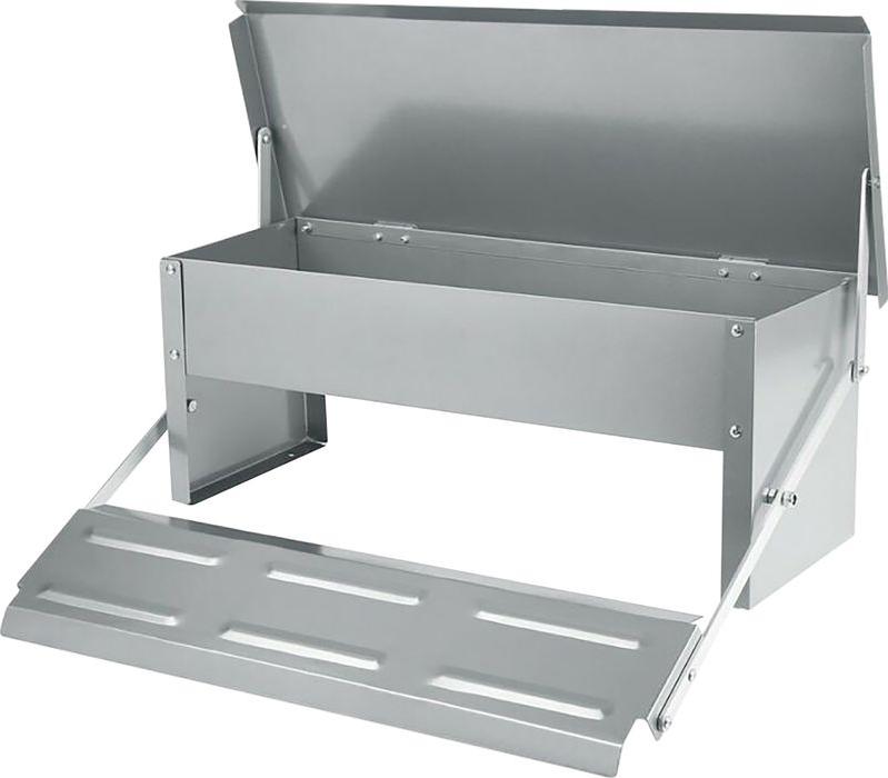 Futterautomat Strend Pro, für Geflügel, automatisch, Trittfutterautomat, max. 5 kg