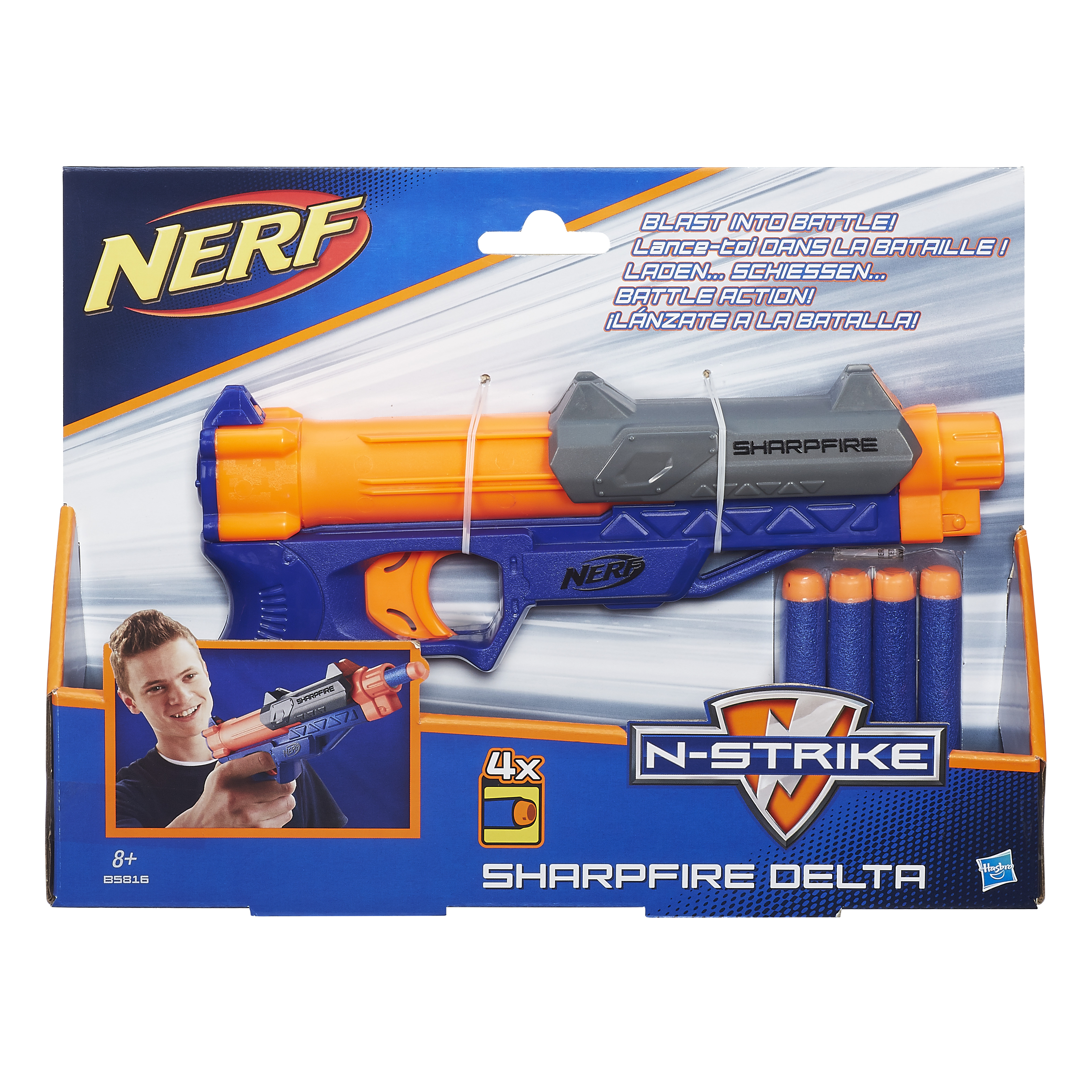 Nerf N-Strike Elite Alpha Trooper Blaster Beste Geschenk für Kinder 