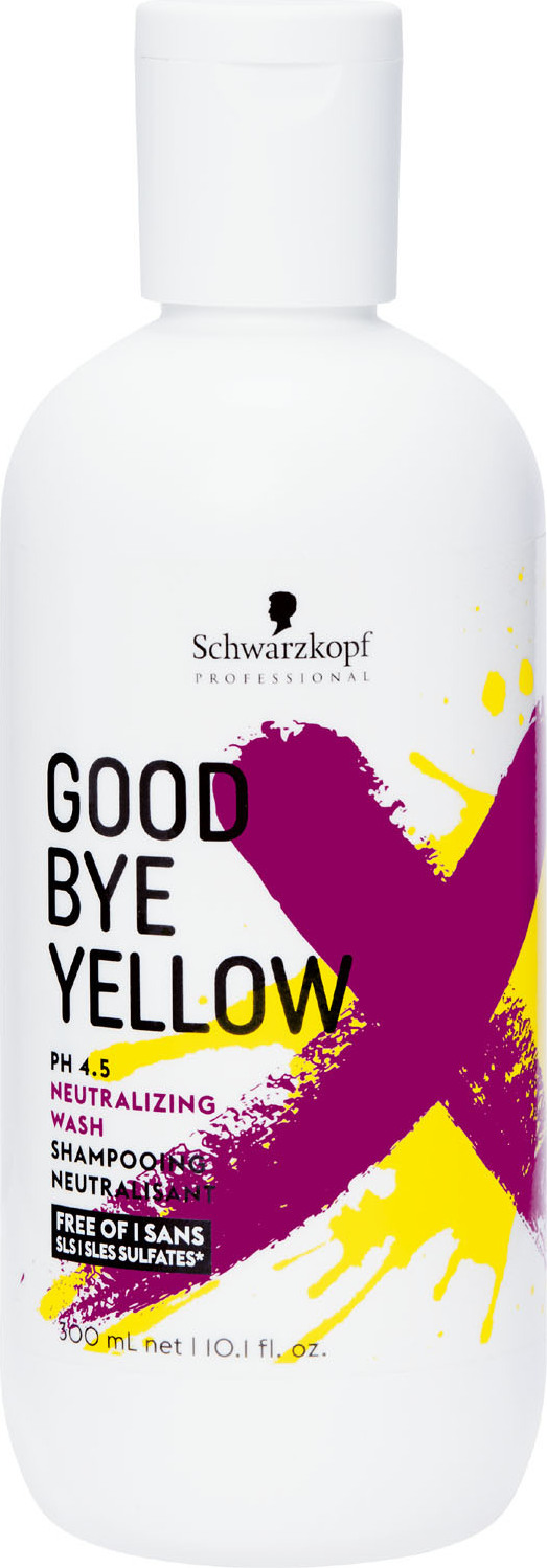 Schwarzkopf Good Bye Yellow Shampoo, Einzigartig, Frisch, 300 Milliliter, 300 Gramm, 300 Milliliter, 1 3050824
