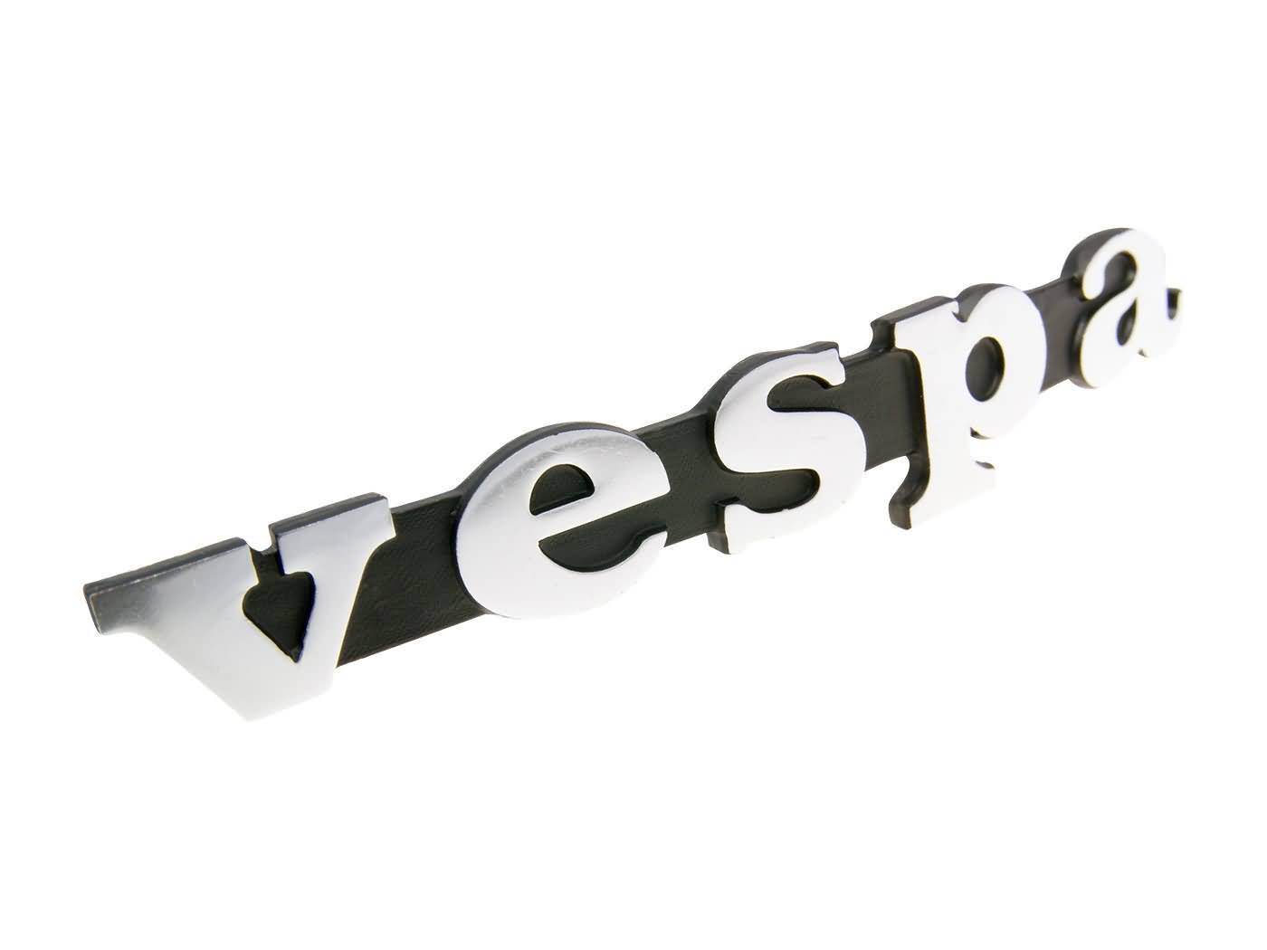 Cif Schild / Schriftzug "Vespa" für Beinschild für Vespa PK 1. Serie 36358