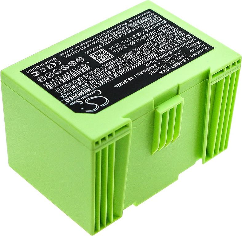 CAMERON SINO Akku für Roomba i7, Roomba i7+, Roomba e5 und andere, 3400 mAh, Li-Ion