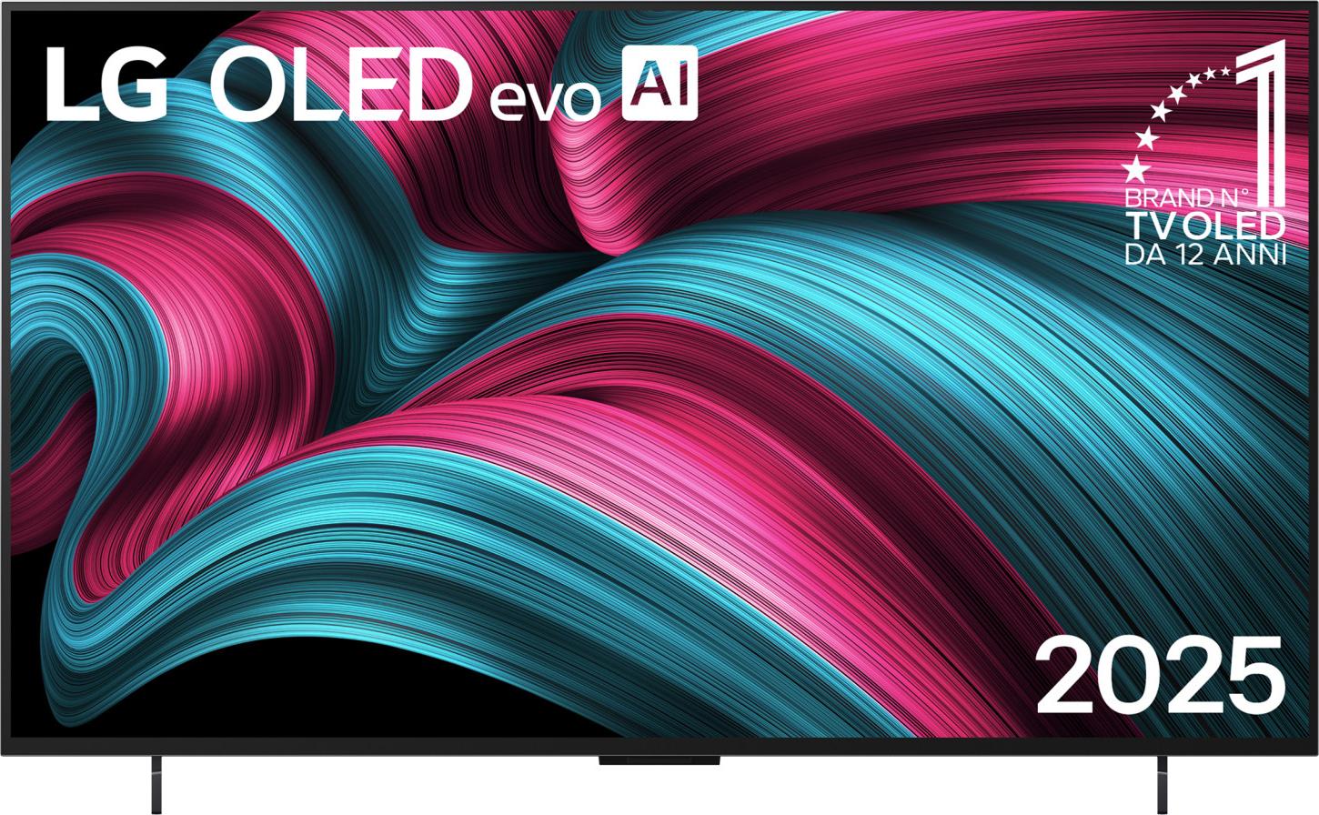 LG OLED evo AI OLED42C55LA, 106,7 cm (42"), 3840 x 2160 px, OLED evo, Smart TV, Wi-Fi, Čierna