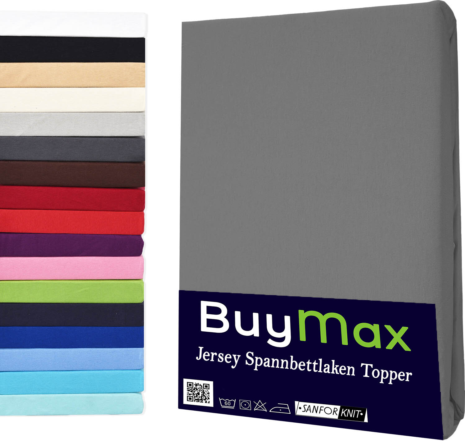 Spannbettlaken Für Topper 180x200 Etérea Jersey Spannbettlaken Für