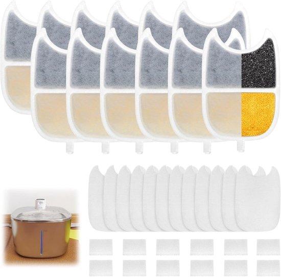 OEM Kattendrinkfonteinfilter-Set für 4L Kattendrinkbecken mit Schwamm 2026
