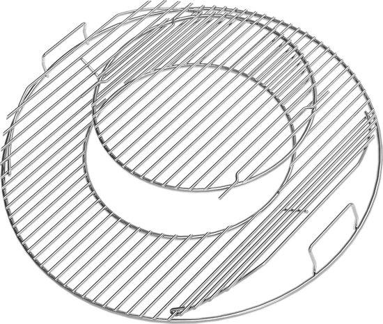 OEM Edelstahl Grillroosters 57cm Houtskool Gourmet Kookrooster 2026