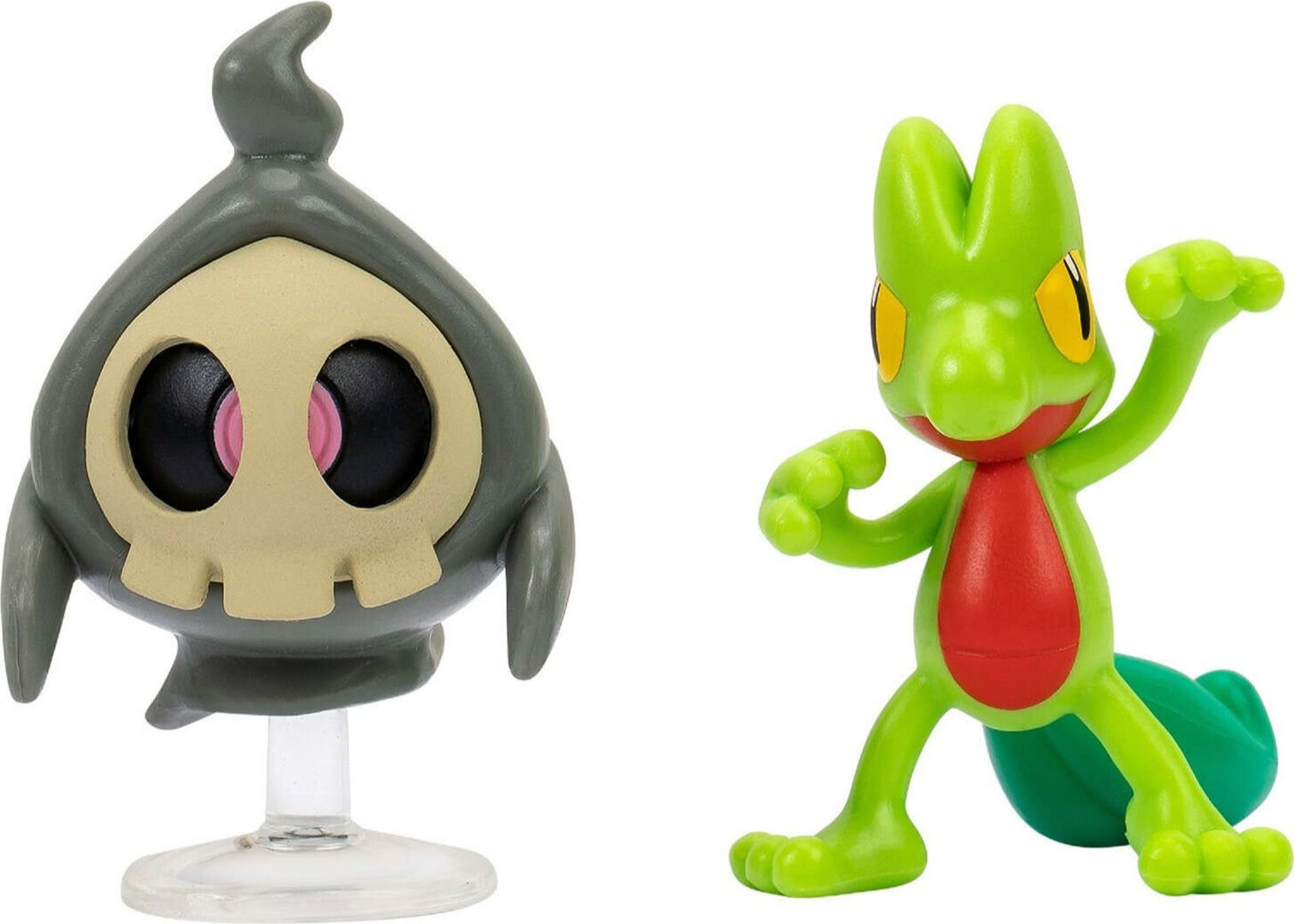 Jazwares Pokémon Duskull und Treecko Figuren