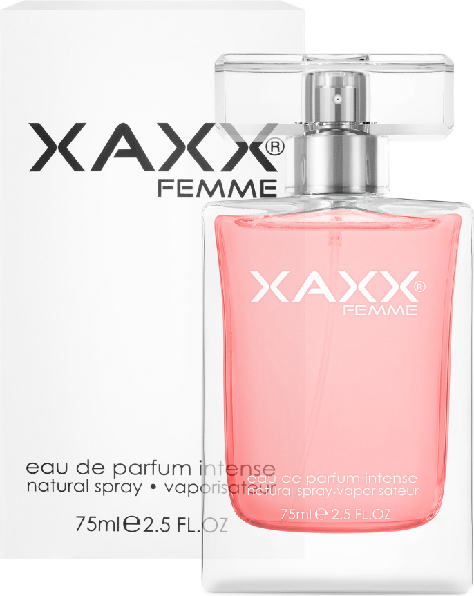 XAXX Eau de Parfum Intense SIX Damen, vegan, tierversuchsfrei, 75 ml