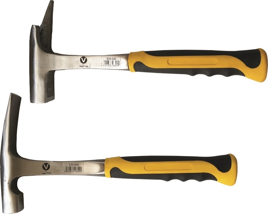 Vago-Tools Maurerhammer Latthammer Hammer 2 tlg Set 600g Hämmer 233-920/930_ttv