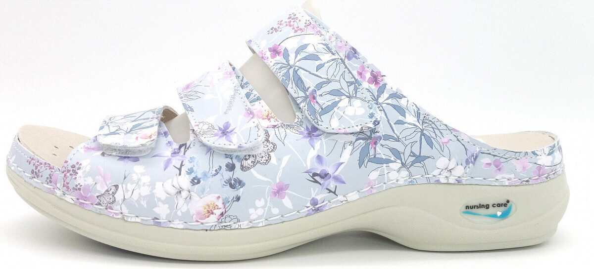 NURSINGSHOE´S nursing care Damen Pantolette in Grau, Größe 42 WG17F18